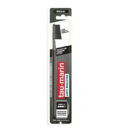 TAUMARIN SPAZZOLINO PROFESSIONAL BLACK CON ANTIBATTERICO - Farma Nice