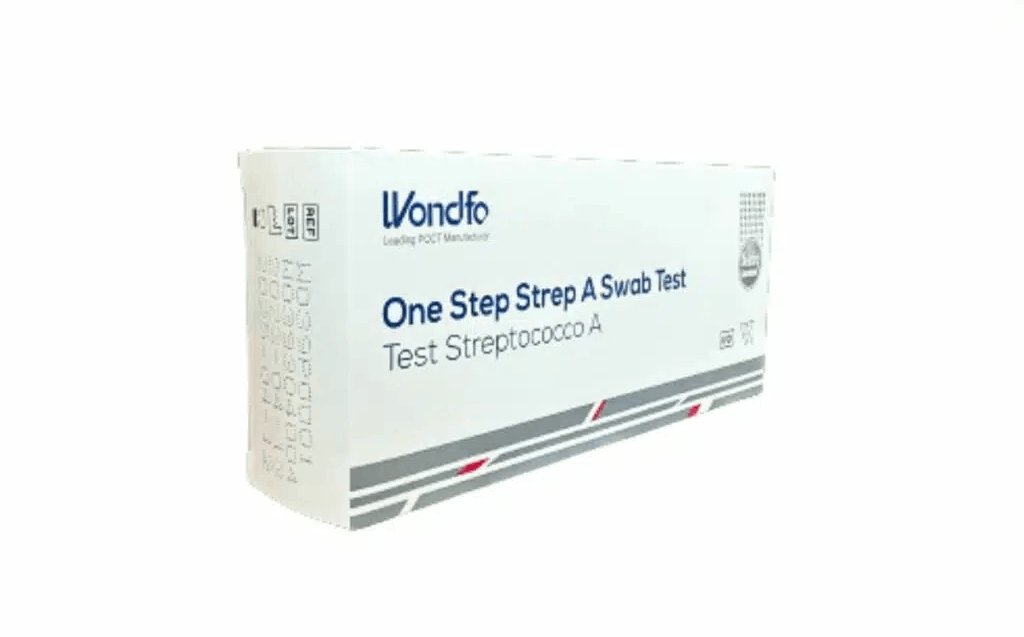 TEST AUTODIAGNOSTICO ONE STEP STREP A RILEVAZIONE QUALITATIVA ANTIGENE STREPTOCOCCO A DA CAMPIONI DI TAMPONE FARINGEO 1 PEZZO - Farma Nice