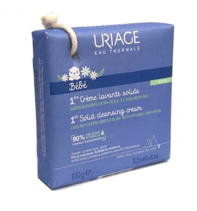 URIAGE BEBE CREME LAVANTE SOLIDA 100 G - Farma Nice