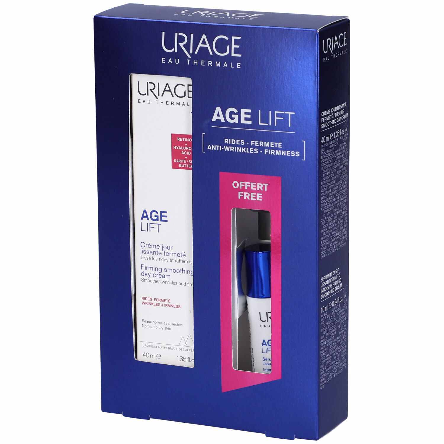 URIAGE PROMO KIT AGE LIFT CREMA 40 ML+ SIERO 10 ML - Farma Nice