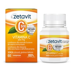 ZETAVIT C500 RETARD 60 COMPRESSE - Farma Nice