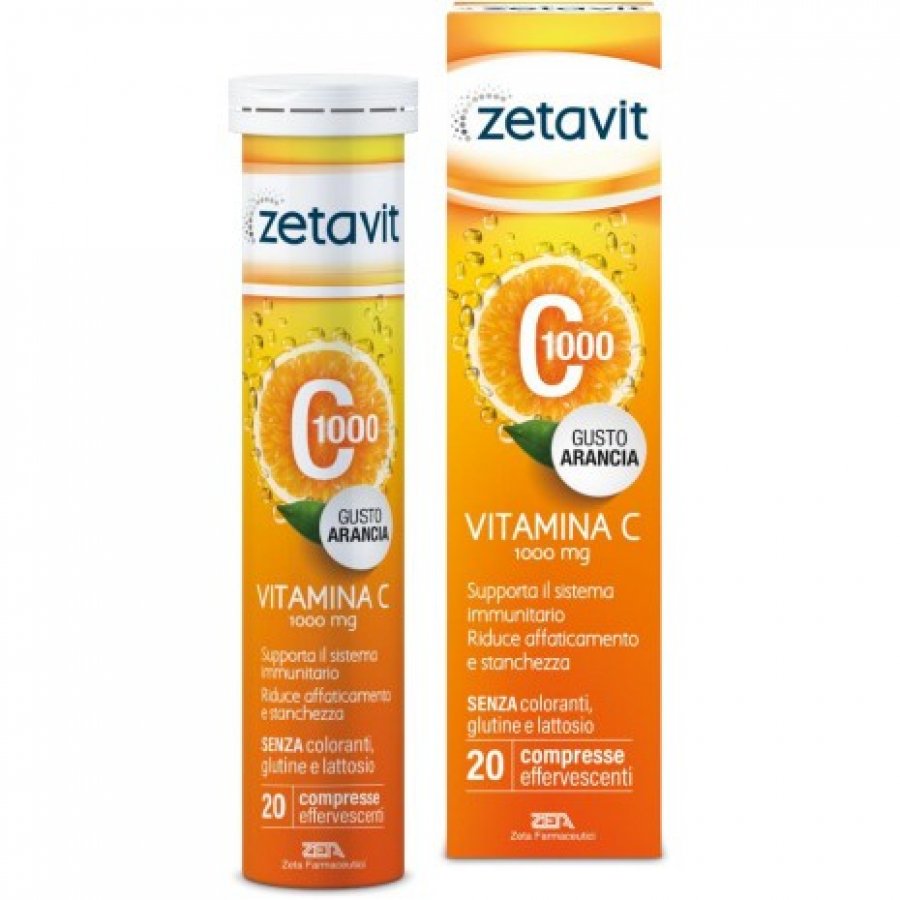 ZETAVIT C1000 20 COMPRESSE EFFERVESCENTI - Farma Nice
