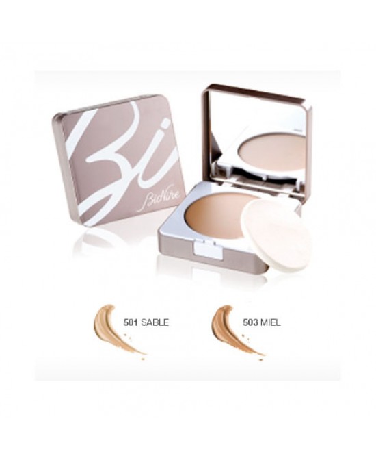 DEFENCE COLOR BIONIKE FONDOTINTA COMPATTO SECOND SKIN 503 MIEL - Farma Nice