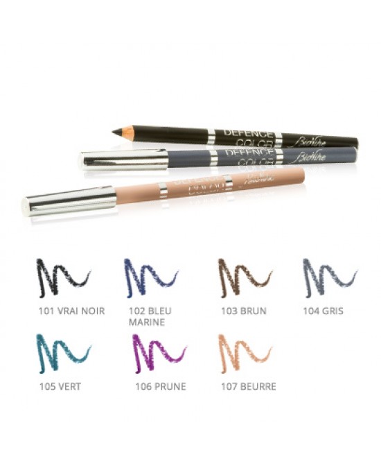 DEFENCE COLOR BIONIKE MATITA OCCHI KOHL & KAJAL 101 VRAI NOIR - Farma Nice