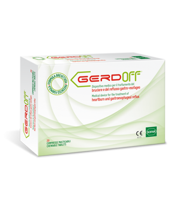 GERDOFF 20 COMPRESSE - Farma Nice