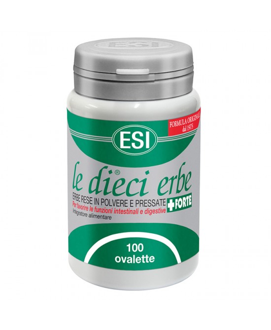 ESI LE DIECI ERBE+FORTE 100 OVALETTE - Farma Nice