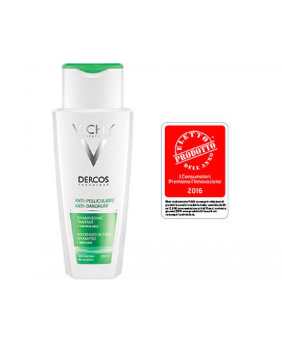 DERCOS SHAMPO ANTIFORFORA GRASSI 200 ML - Farma Nice