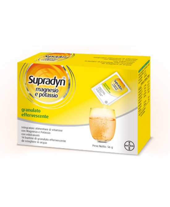 SUPRADYN MAGNESIO POTASSIO SENZA ZUCCHERO 14 BUSTINE 4 G - Farma Nice