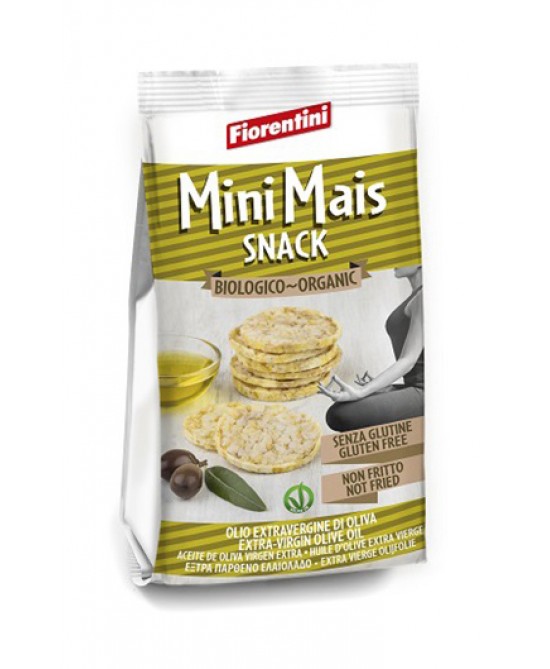 BIO MINI SNACK GALLETTE DI MAIS ALL'OLIO EXTRAVERGINE D'OLIVA 50 G - Farma Nice
