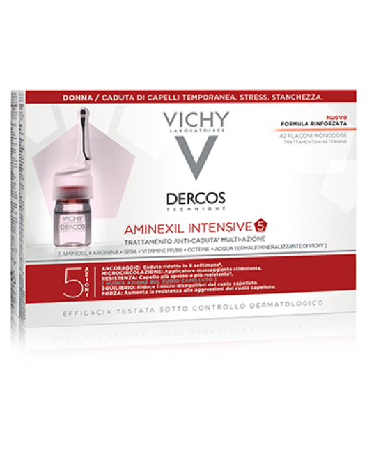DERCOS AMINEXIL FIALE 21 DONNA 6 ML - Farma Nice