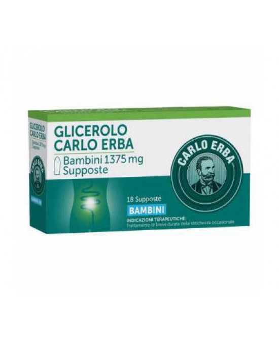 GLICEROLO*BB 18SUPP 1375MG - Farma Nice