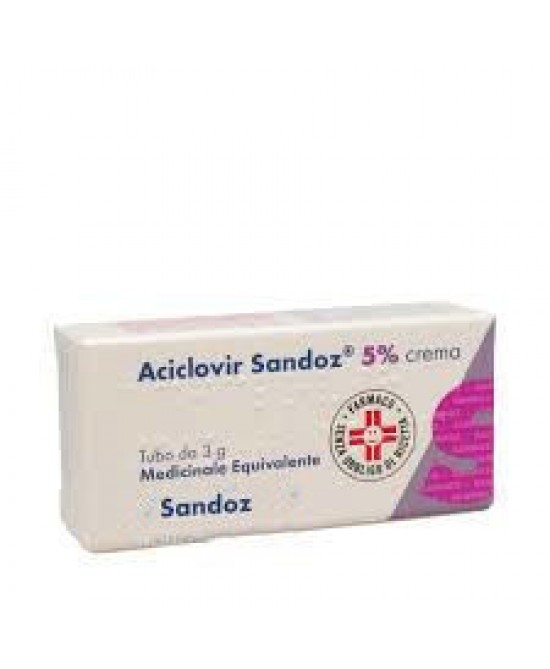 ACICLOVIR SAND*CREMA 3G 5% - Farma Nice