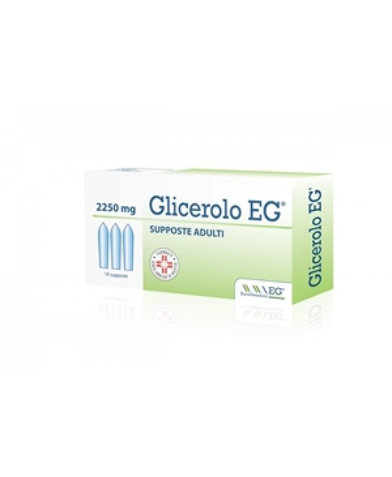 GLICEROLO EG*AD 18SUPP 2250MG - Farma Nice