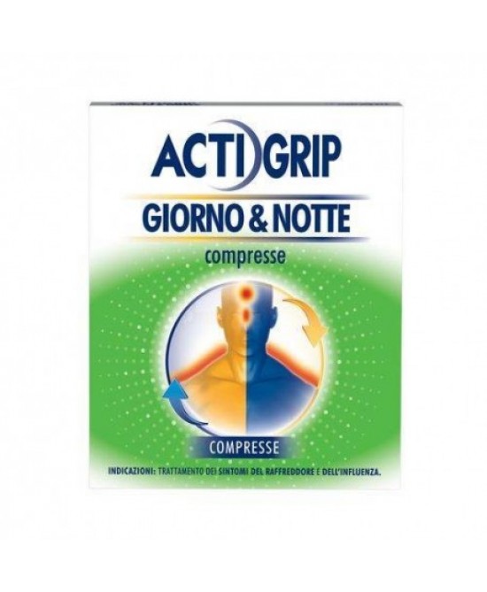 ACTIGRIP GIORNO&NOTTE*12+4CPR - Farma Nice