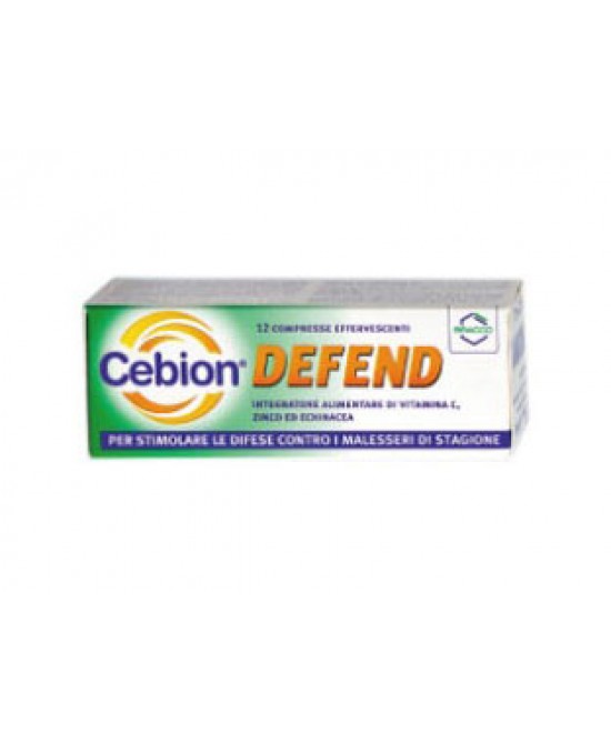 CEBION DEFEND 12 COMPRESSE EFFERVESCENTI - Farma Nice
