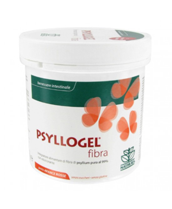 PSYLLOGEL FIBRA ARANCE ROSSE VASO 170 G - Farma Nice