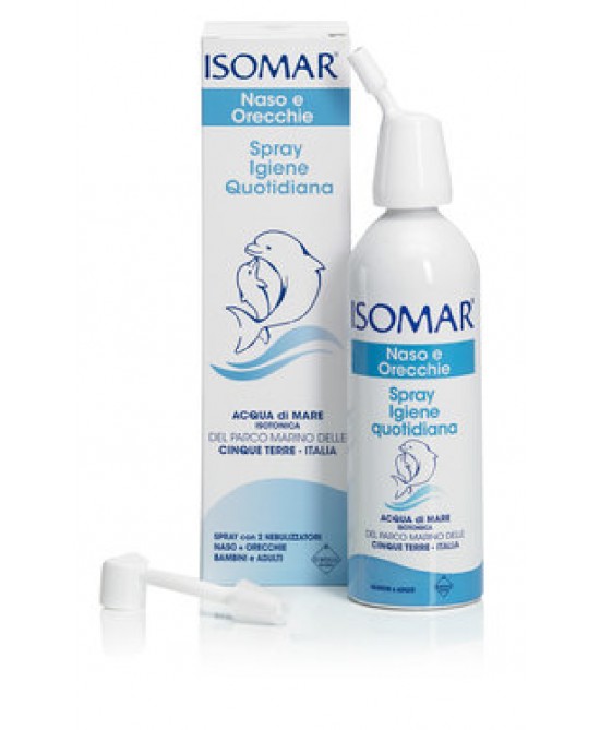SOLUZIONE ACQUA DI MARE ISOMAR SPRAY IGIENE QUOTIDIANA 100 ML - Farma Nice