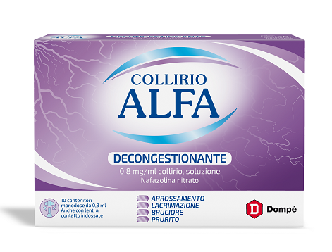 COLLIRIO ALFA DEC*10CONT 0,3ML - Farma Nice