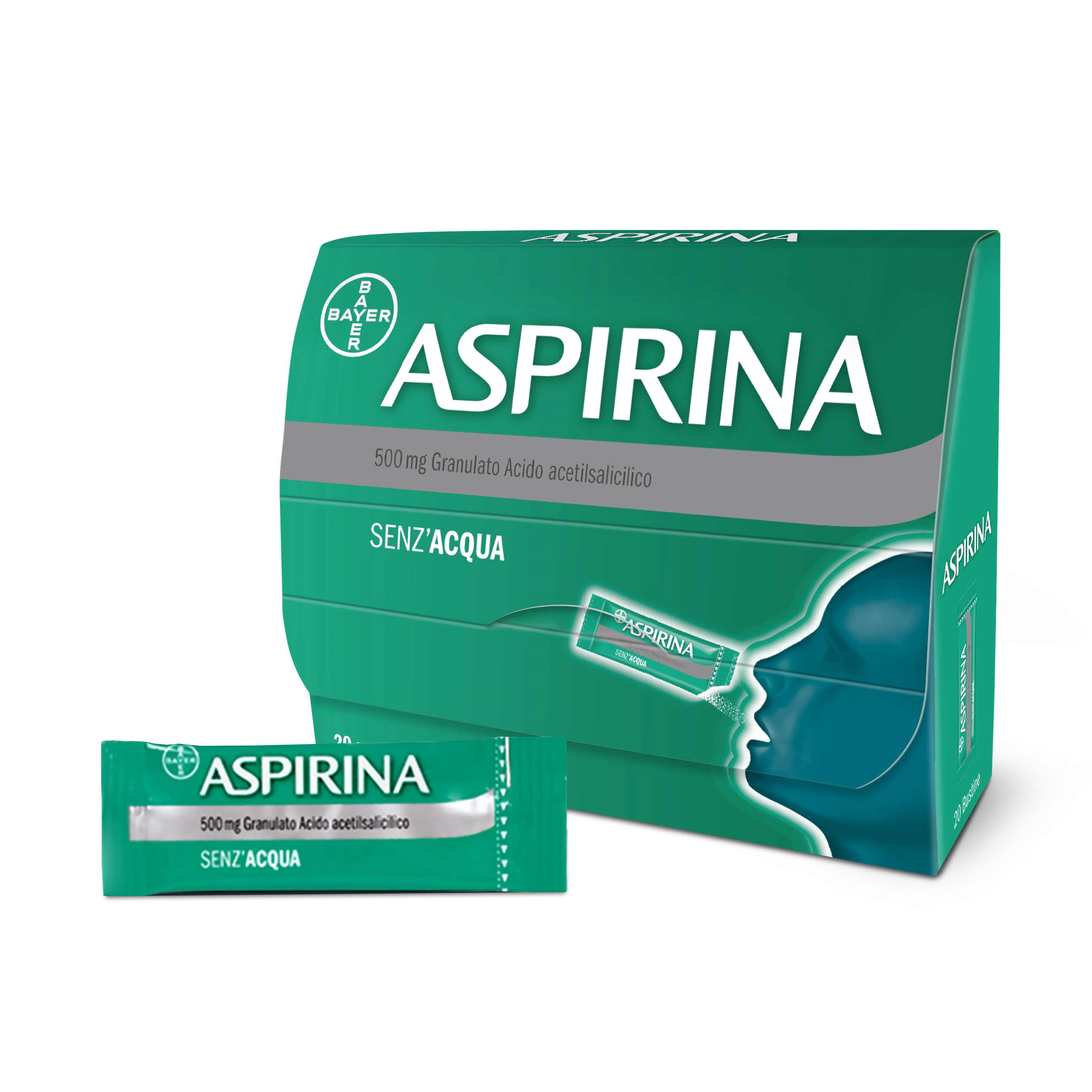 ASPIRINA*OS GRAT 20BUST 500MG - Farma Nice