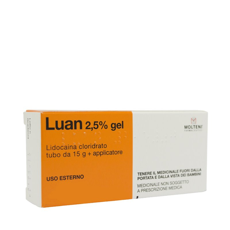LUAN*GEL 15G 2,5%+APPLICATORE - Farma Nice