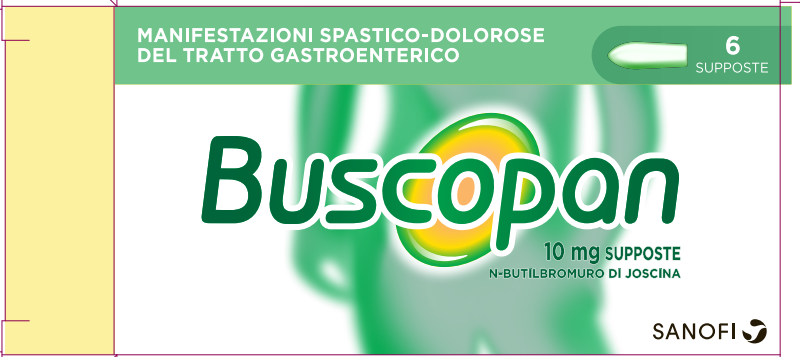 BUSCOPAN*6SUPP 10MG - Farma Nice