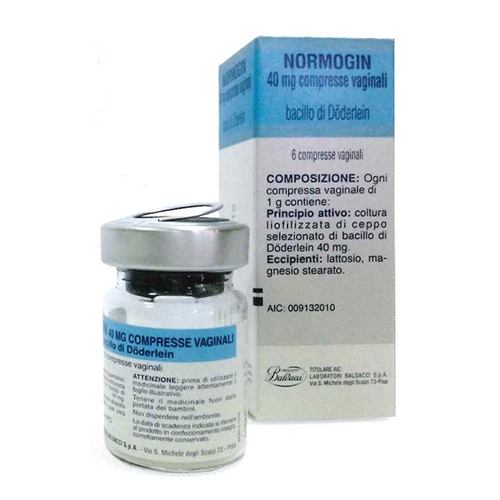 NORMOGIN*6CPR VAG 40MG - Farma Nice