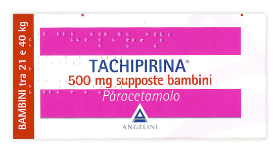 TACHIPIRINA*BB 10SUPP 500MG - Farma Nice