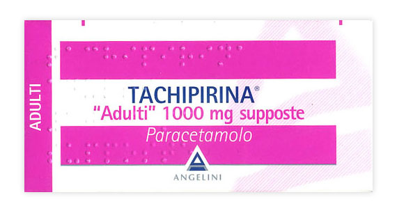 TACHIPIRINA*AD 10SUPP 1000MG - Farma Nice
