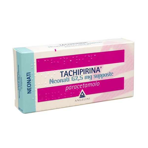 TACHIPIRINA*NEO 10SUPP 62,5MG - Farma Nice