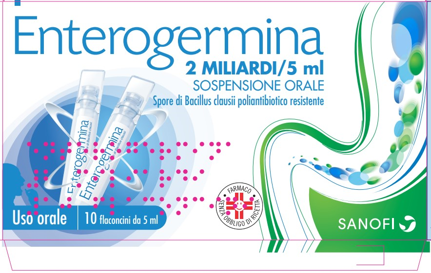 ENTEROGERMINA*OS 10FL 2MLD/5ML - Farma Nice