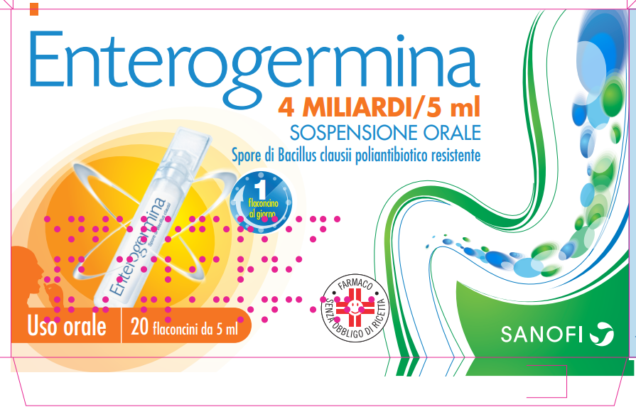 ENTEROGERMINA*OS 20FL 4MLD 5ML - Farma Nice
