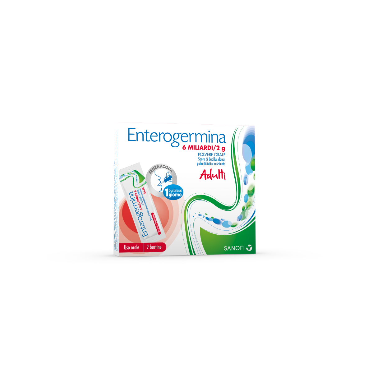 ENTEROGERMINA*OS 9BS 6MLD/2G - Farma Nice