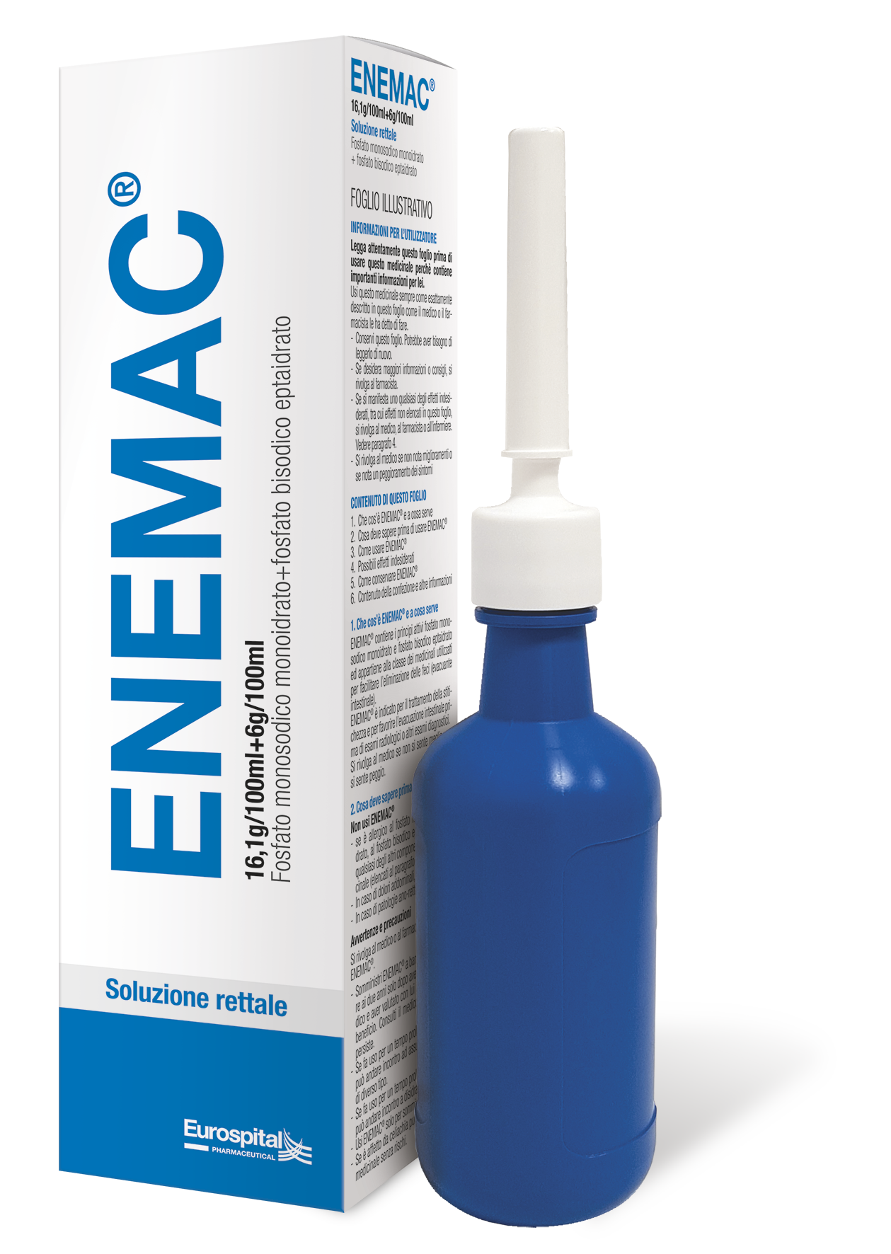 ENEMAC*FL 130ML 16,1+6/100ML - Farma Nice