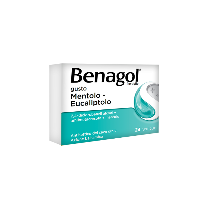 BENAGOL*24PAST MENTOLO EUCALIP - Farma Nice