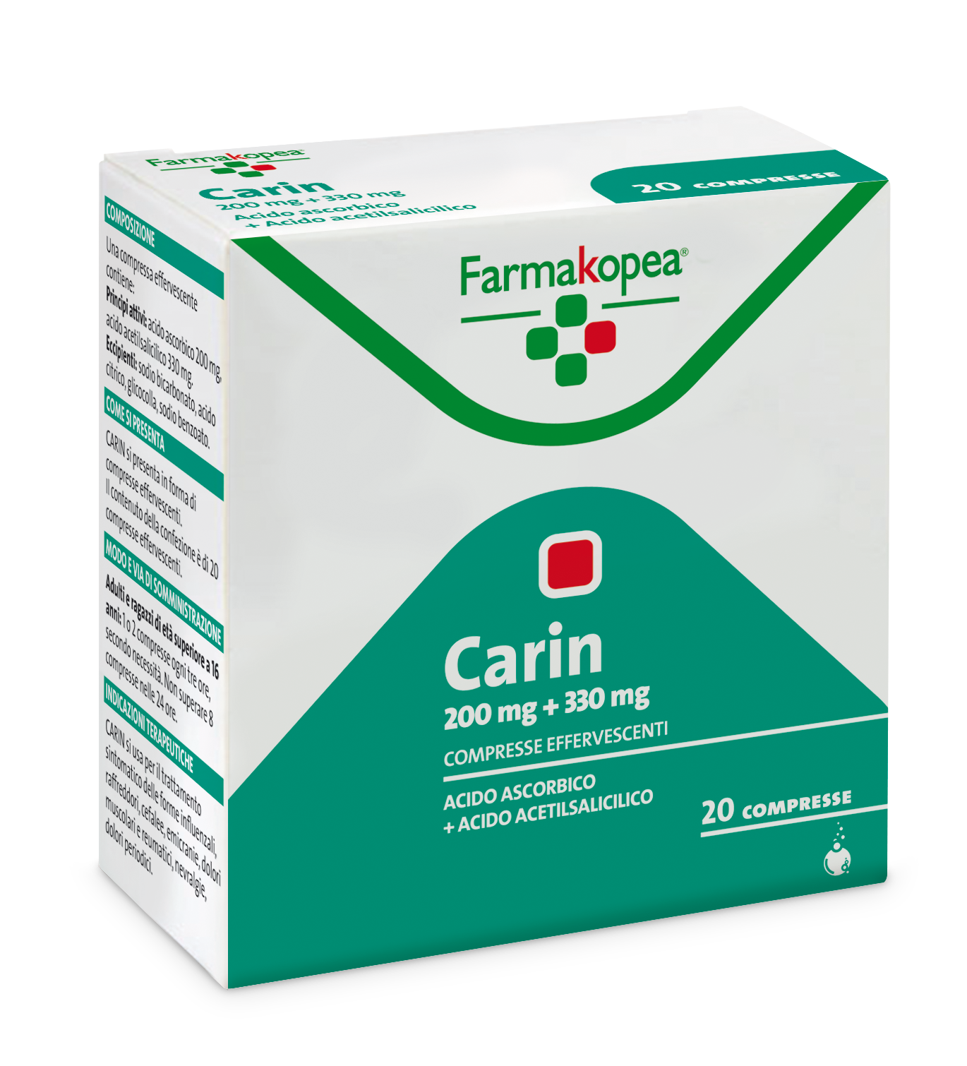 CARIN*20CPR EFF 330MG+200MG - Farma Nice
