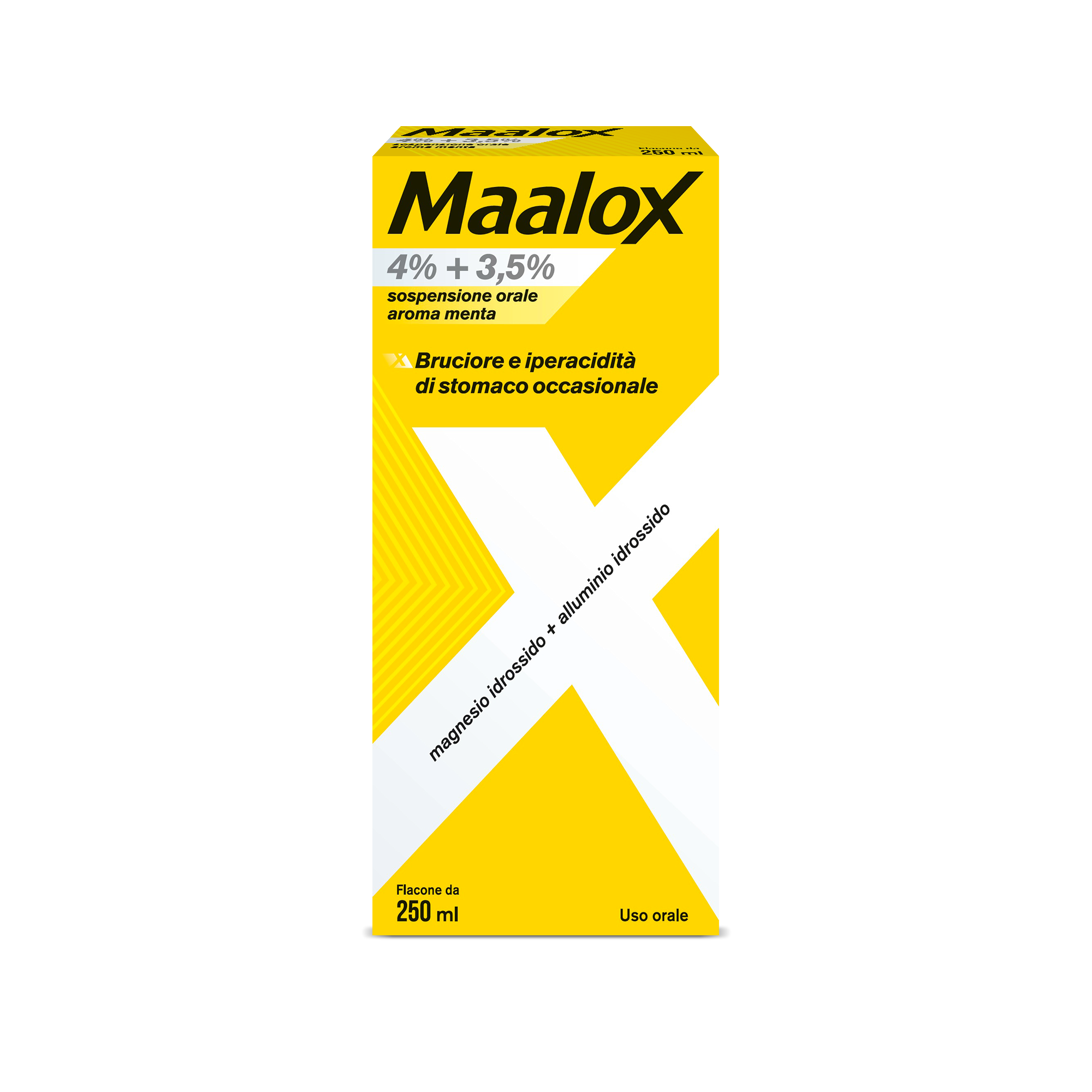 MAALOX*OS SOSP 250ML 4+3,5% ME - Farma Nice