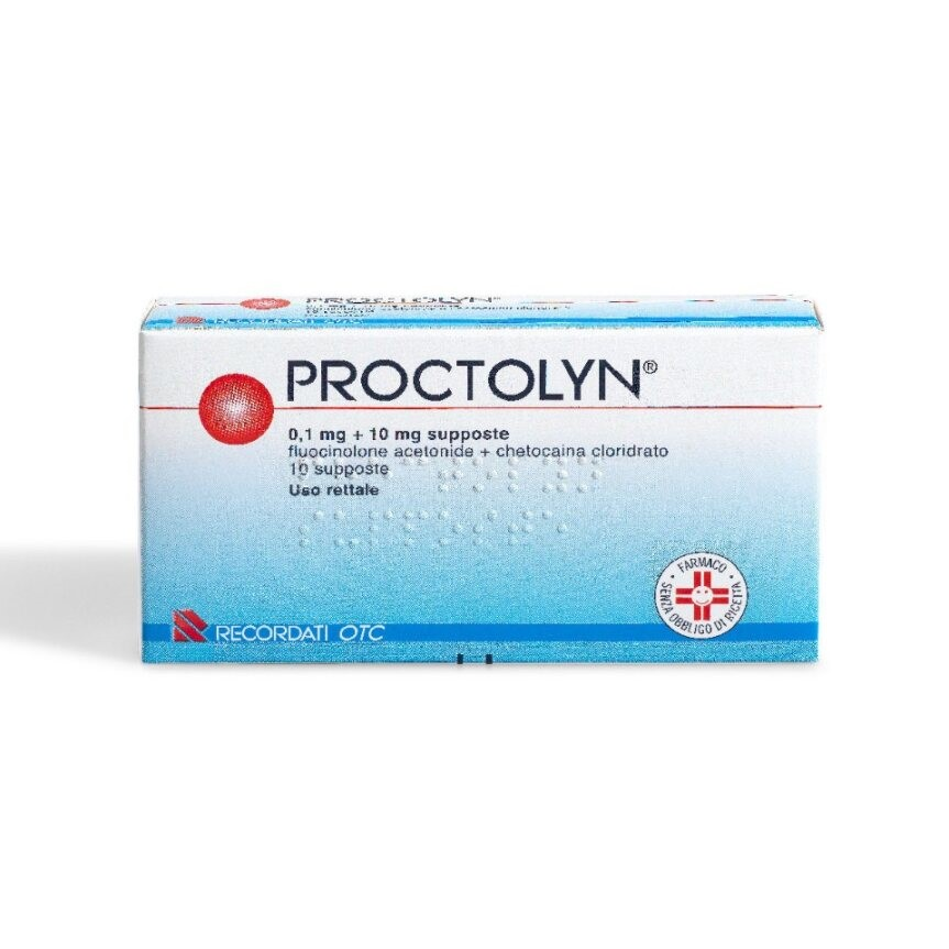 PROCTOLYN*10SUPP 0,1MG+10MG - Farma Nice