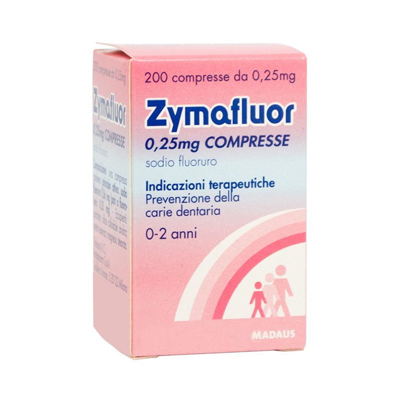 ZYMAFLUOR*200CPR 0,25MG - Farma Nice