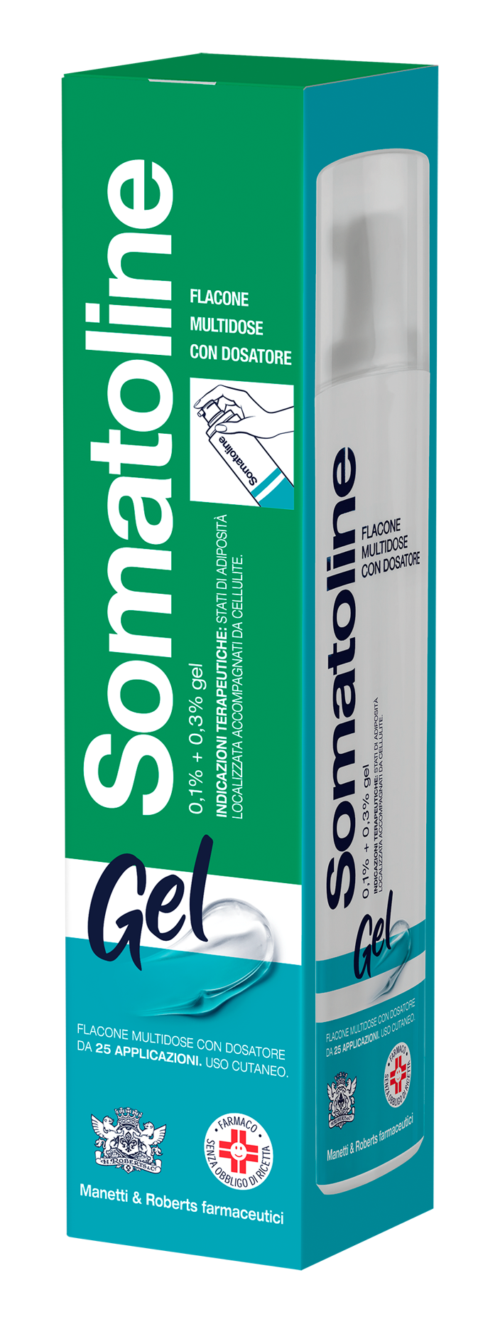SOMATOLINE*GEL 250ML 0,15+0,3% - Farma Nice