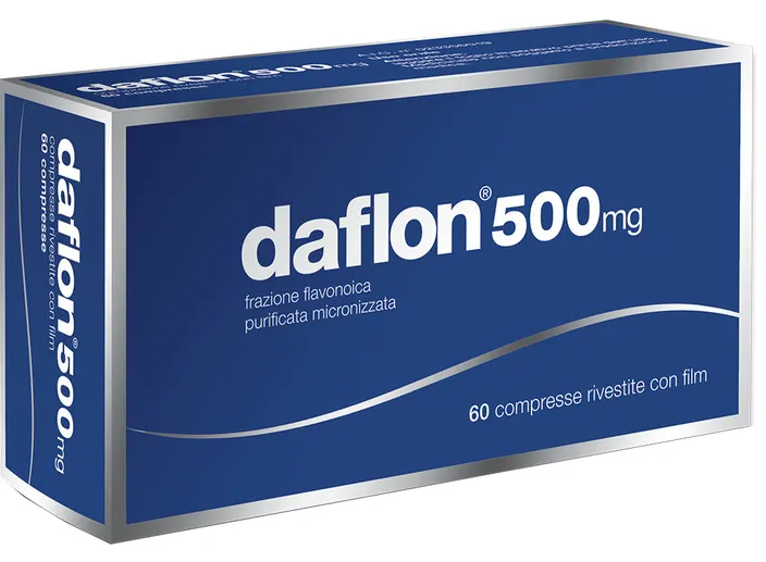 DAFLON*60CPR RIV 500MG - Farma Nice