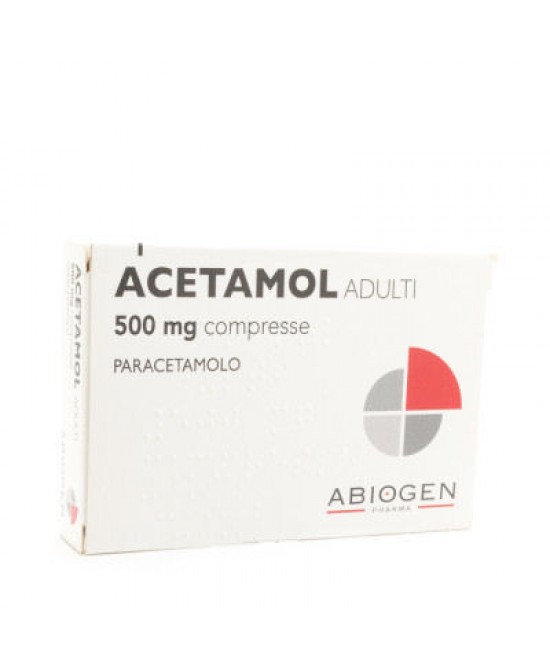 ACETAMOL*AD 20CPR 500MG - Farma Nice