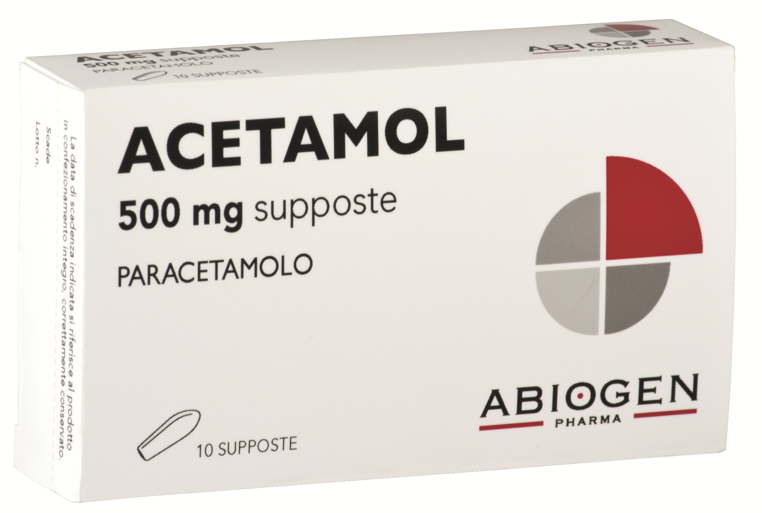 ACETAMOL*10SUPP 500MG - Farma Nice