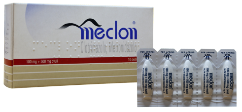 MECLON*10 OVULI VAG 100+500MG - Farma Nice