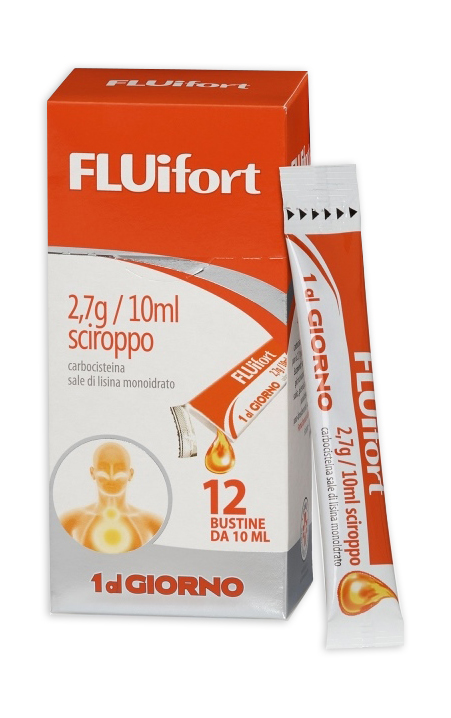 FLUIFORT*SCIR 12BUST 2,7G/10ML - Farma Nice