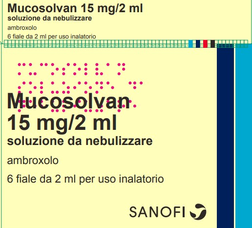 MUCOSOLVAN*NEBUL 6F 15MG 2ML - Farma Nice