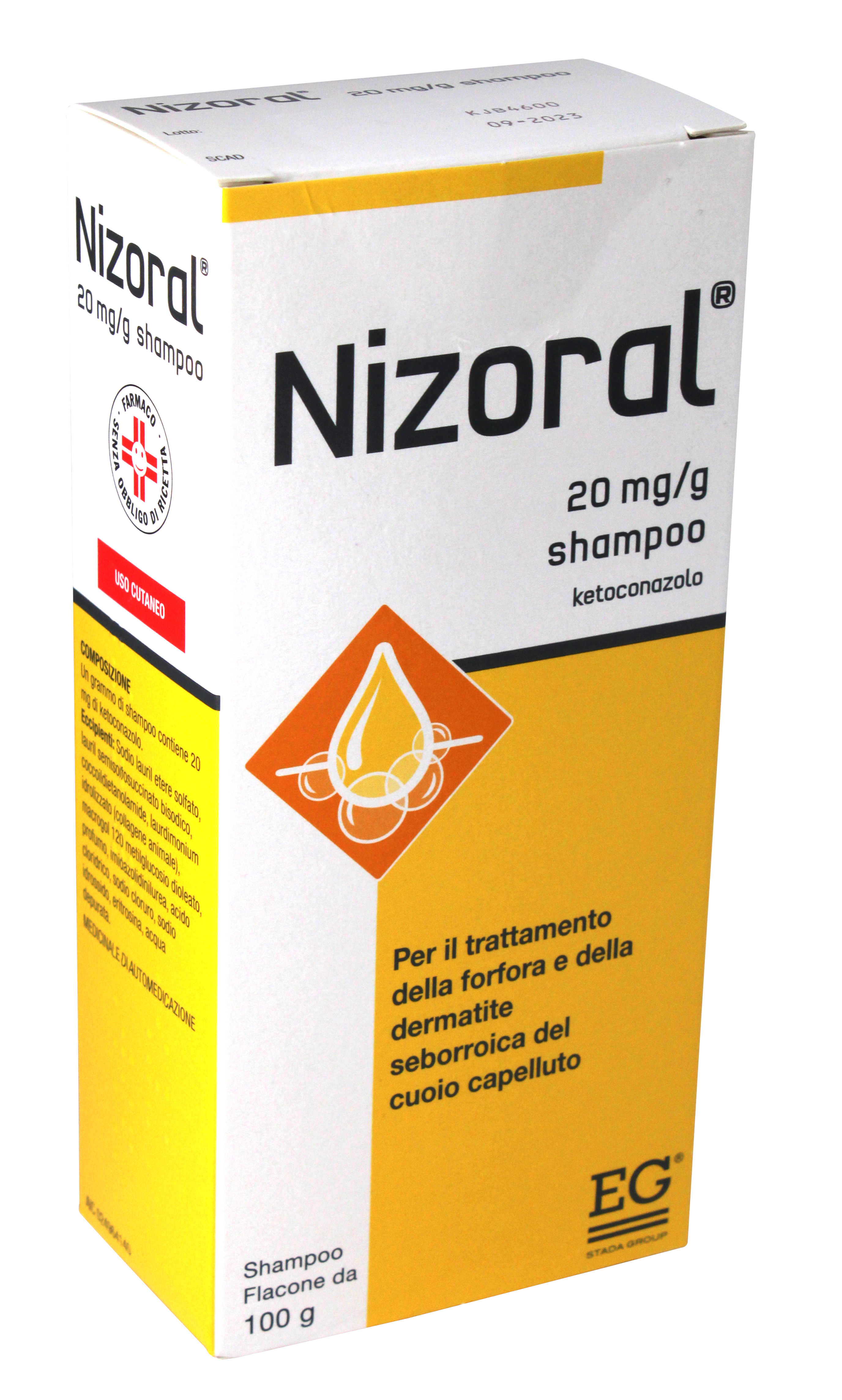 NIZORAL*SHAMPOO FL 100G 20MG/G - Farma Nice