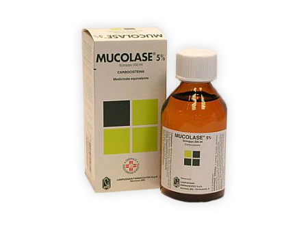 MUCOLASE*SCIR 200ML 5% - Farma Nice