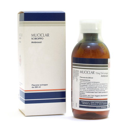 MUCICLAR*SCIR 200ML 15MG/5ML - Farma Nice