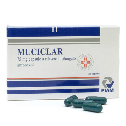 MUCICLAR*20CPS 75MG RP - Farma Nice