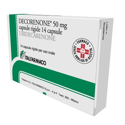 DECORENONE 50*14CPS 50MG - Farma Nice